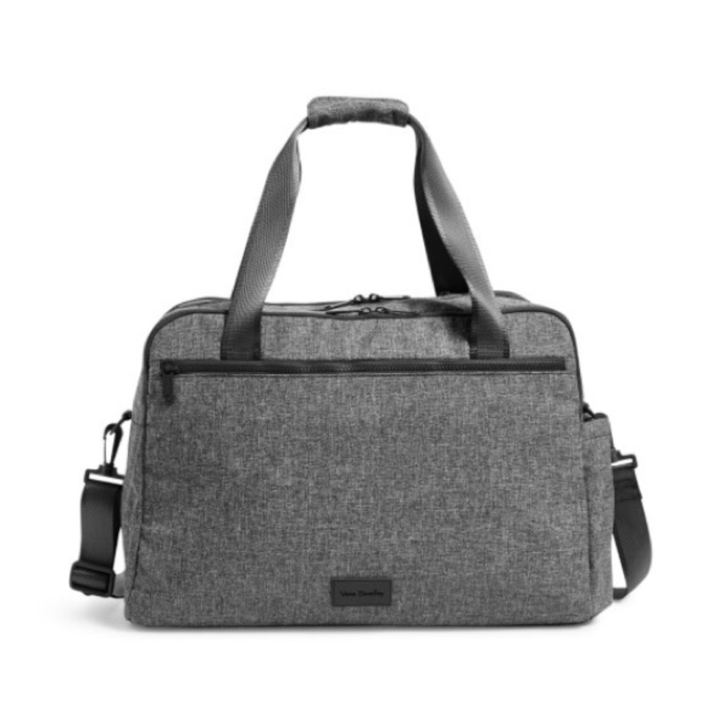 Vera Bradley Weekender Travel Bag ReActive Gray Heather